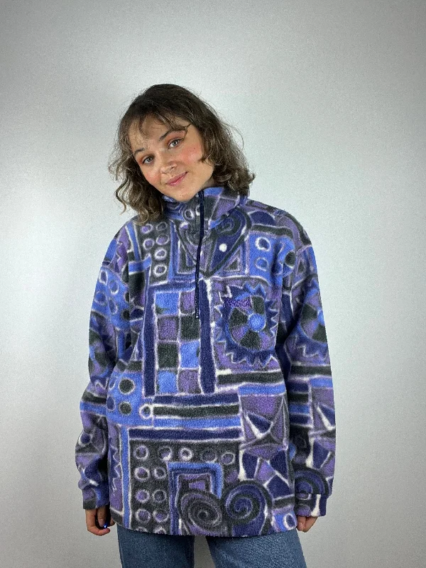 Vintage Patterned Fleece