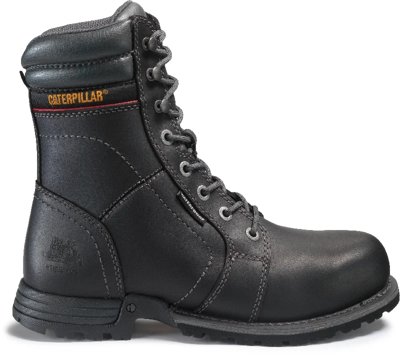 CAT Women's Echo 8"" Waterproof Steel Toe Boot