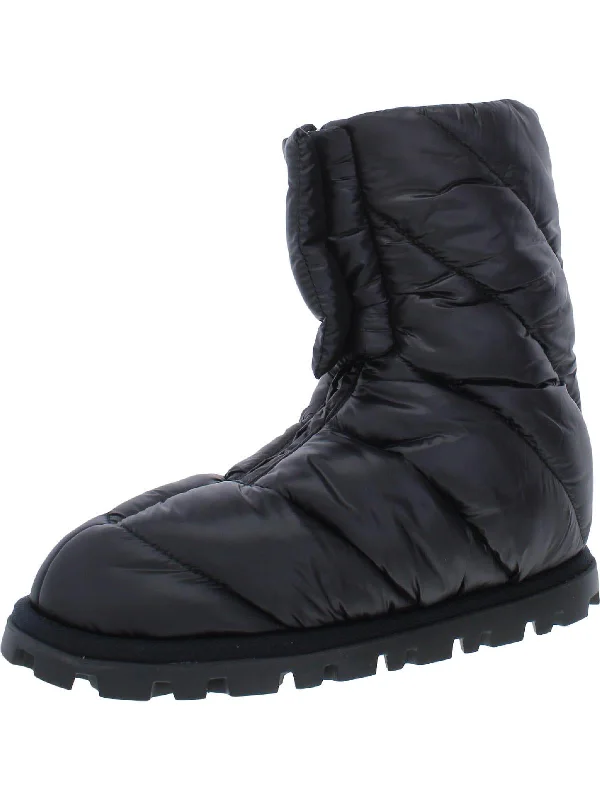 Womens Quilted Padded Winter & Snow Boots