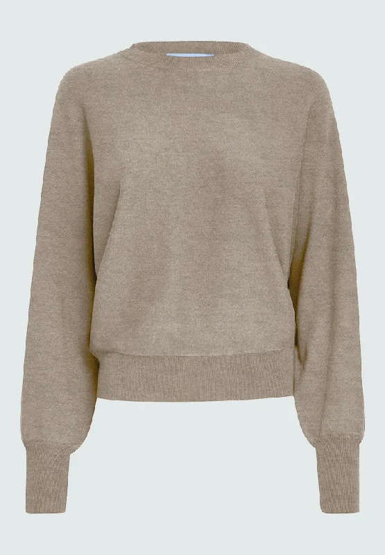 MSDana Pullover - Sand Gray Melange