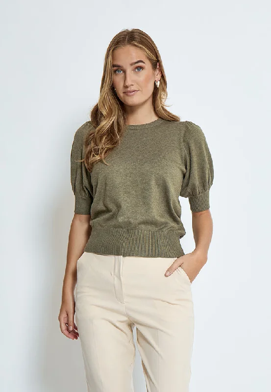 MSLiva Pullover - Gothic Olive Melange