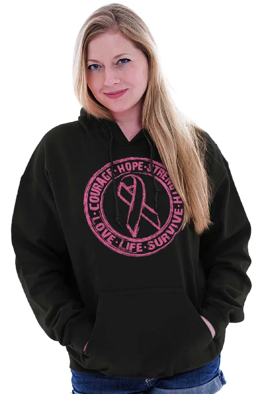 Courage Life Survive Hoodie