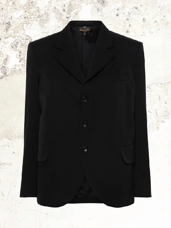 COMME DES GARCONS single-breasted wool blazer