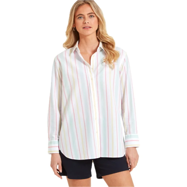 Schoffel Ladies Walberslack Cotton Shirt - Multi Stripe