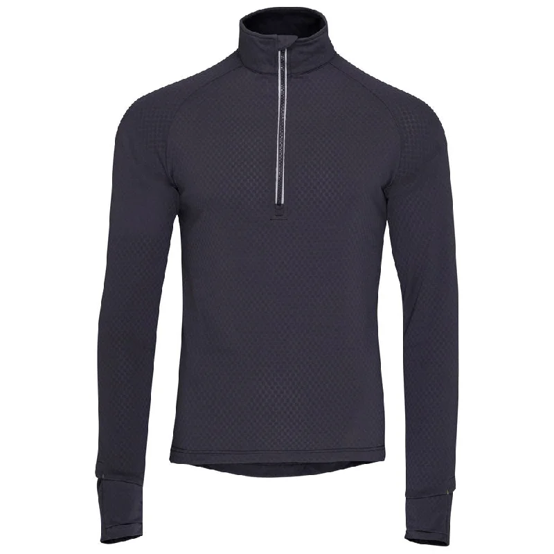 Mens Zephyr Zip Grid Fleece (Graphite)